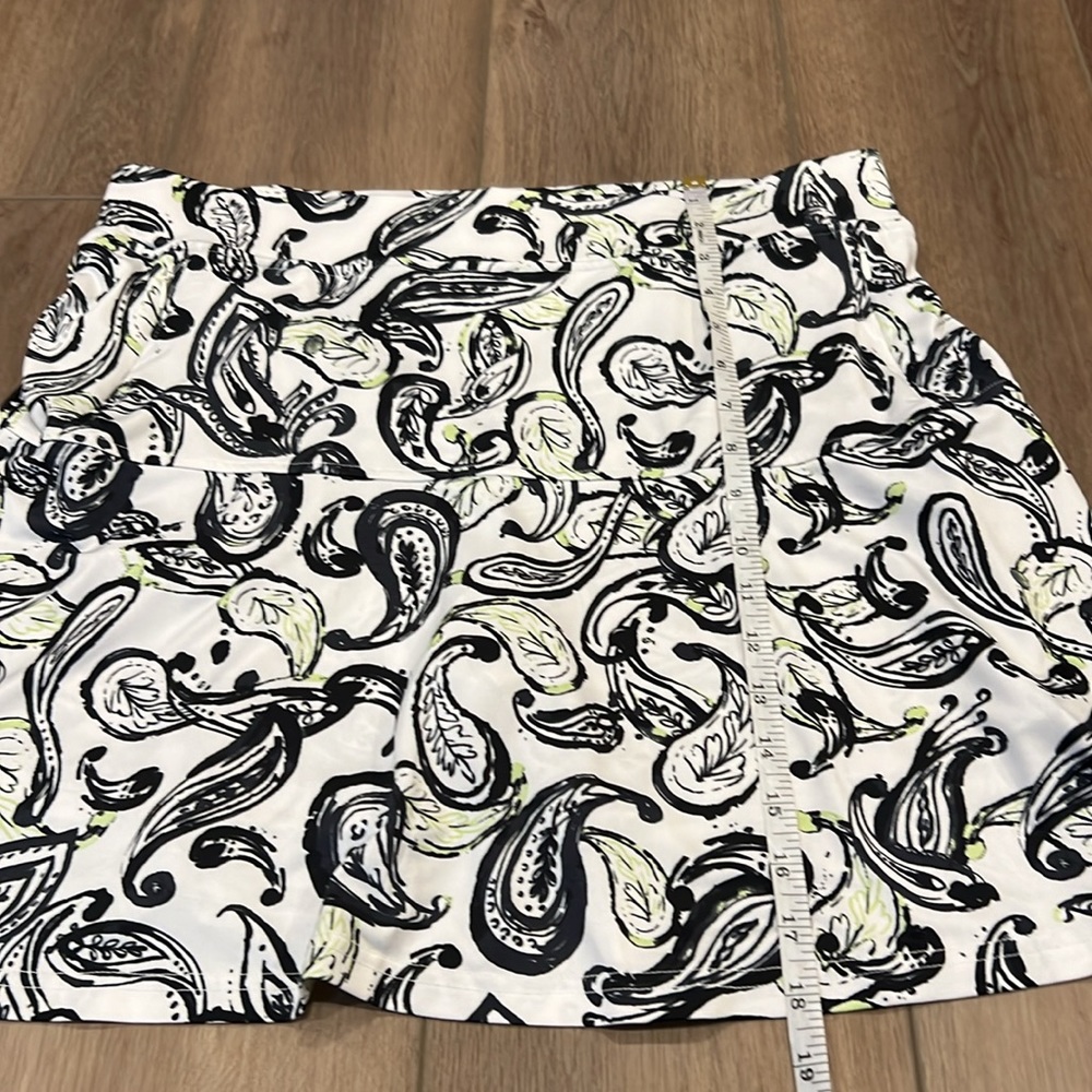 Sport Haley Paisley Print Golf Skort Size Large Athletic Activewear - Picture 7 of 16